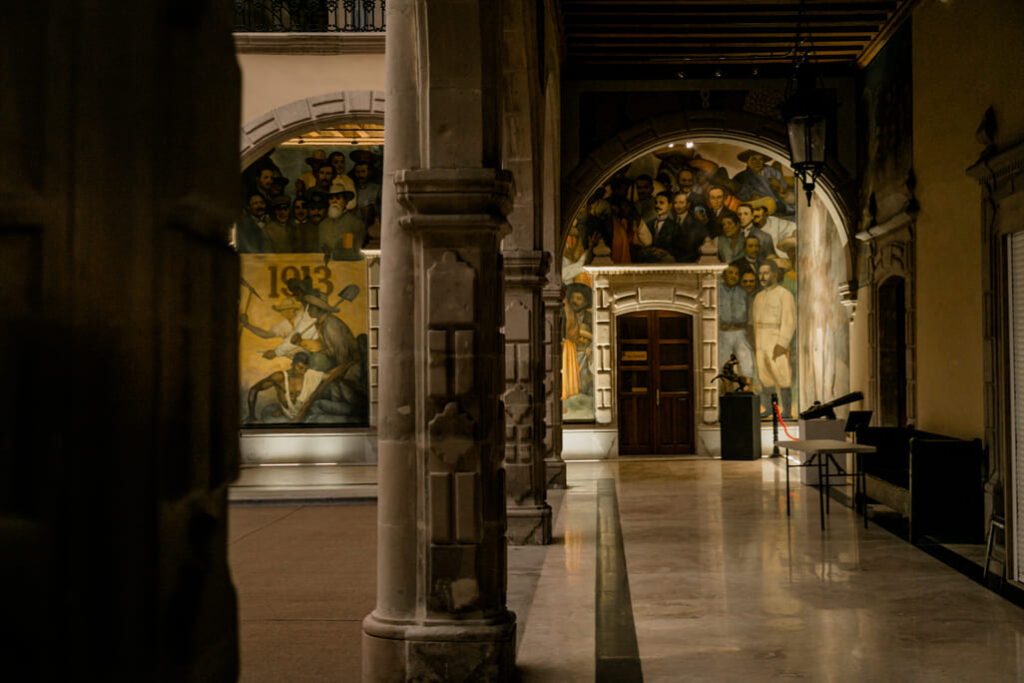 Mural en Museo de Villa en Durnago